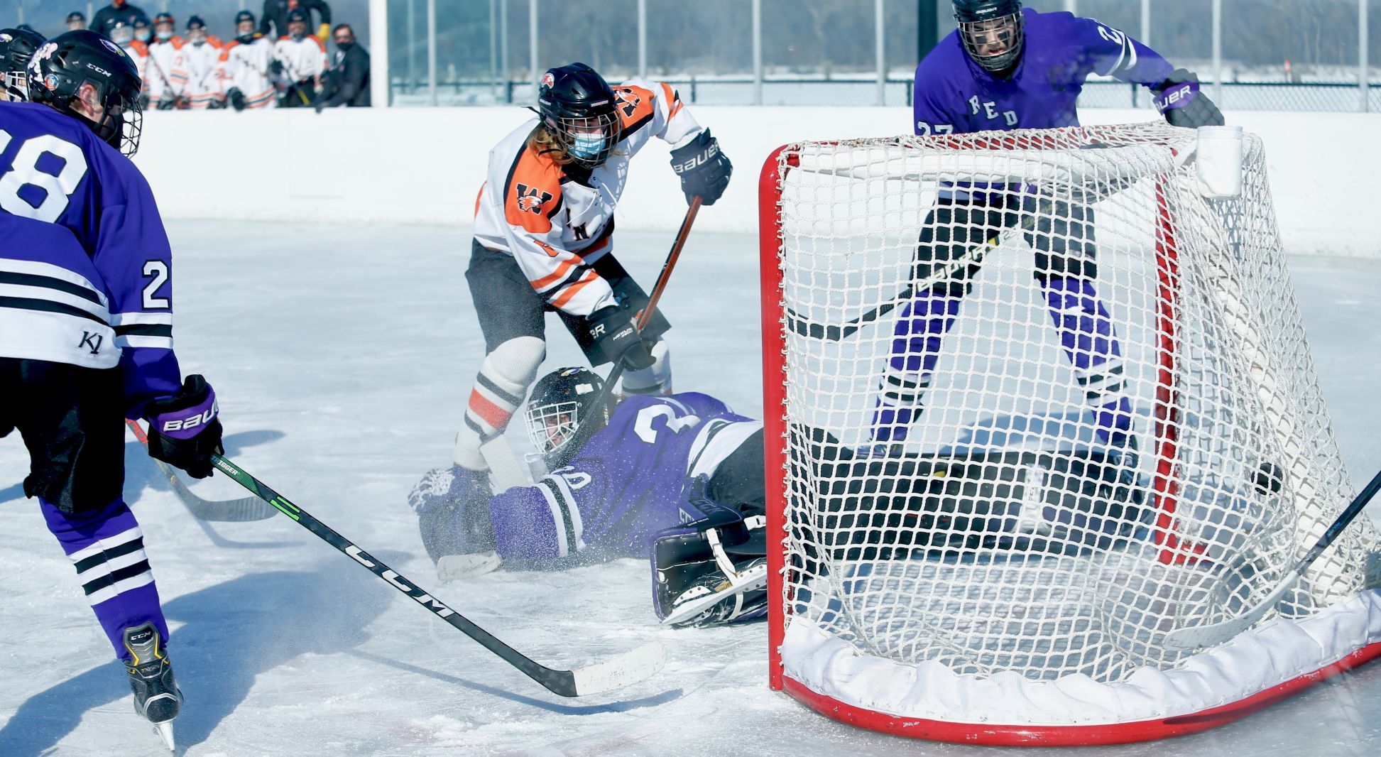 Photos: WSHS Hockey vs Red Wing